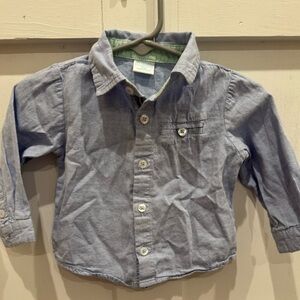 Edgehill Collection Light Blue Button Down Shirt